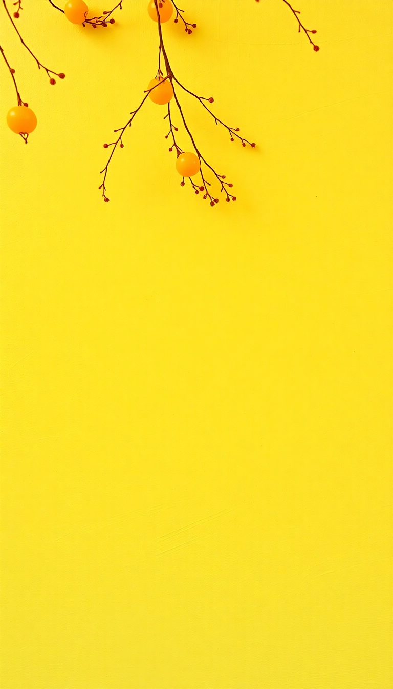yellow background